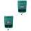 2Pcs Wall Mount Mailbox Reusable Locking Letter Box Collection Box 5