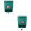 2Pcs Wall Mount Mailbox Reusable Locking Letter Box Collection Box 8