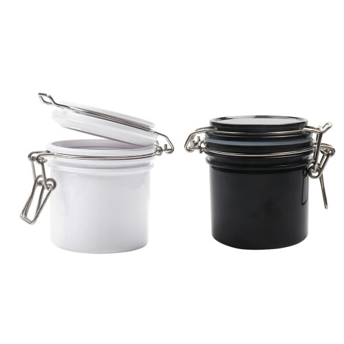 6 Pcs Grafting False Eyelash Glue Storage Jars With Activated Carbon