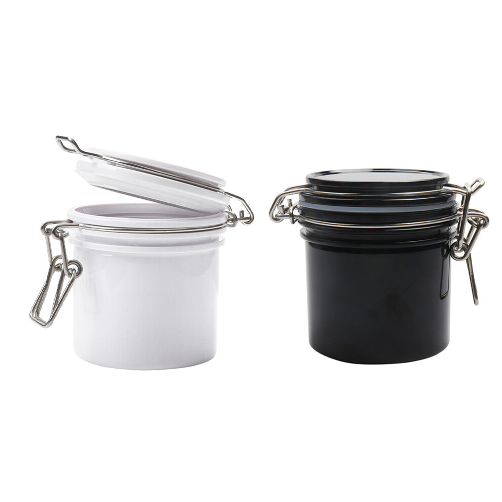 Happyyami 6 Pcs Grafting False Eyelash Glue Storage Jars With Activated Carbon