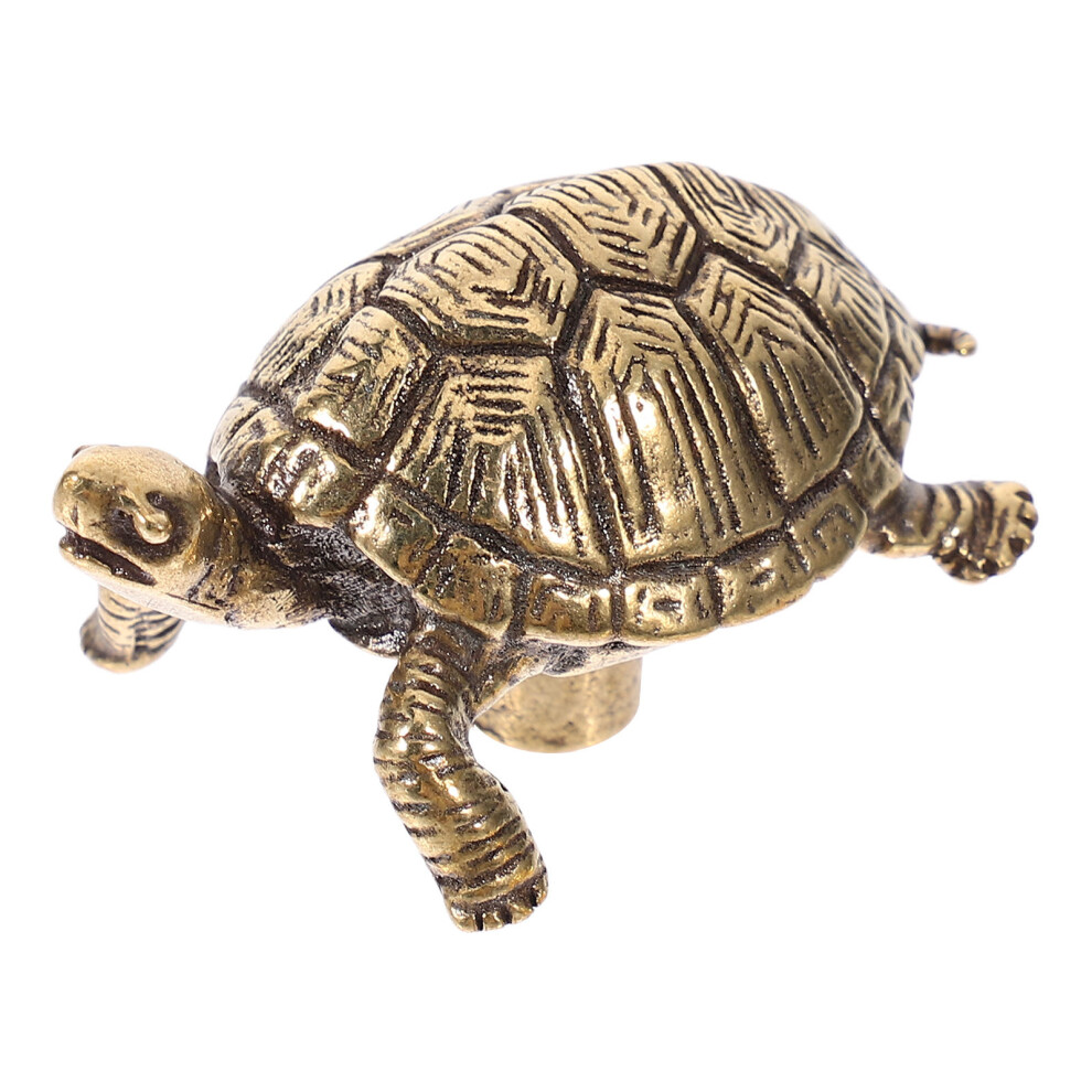 3Pcs Creative Brass Turtle Cabinet Knob For Kitchen Drawers And Doors 032297111619