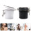 6 Pcs Grafting False Eyelash Glue Storage Jars With Activated Carbon 9