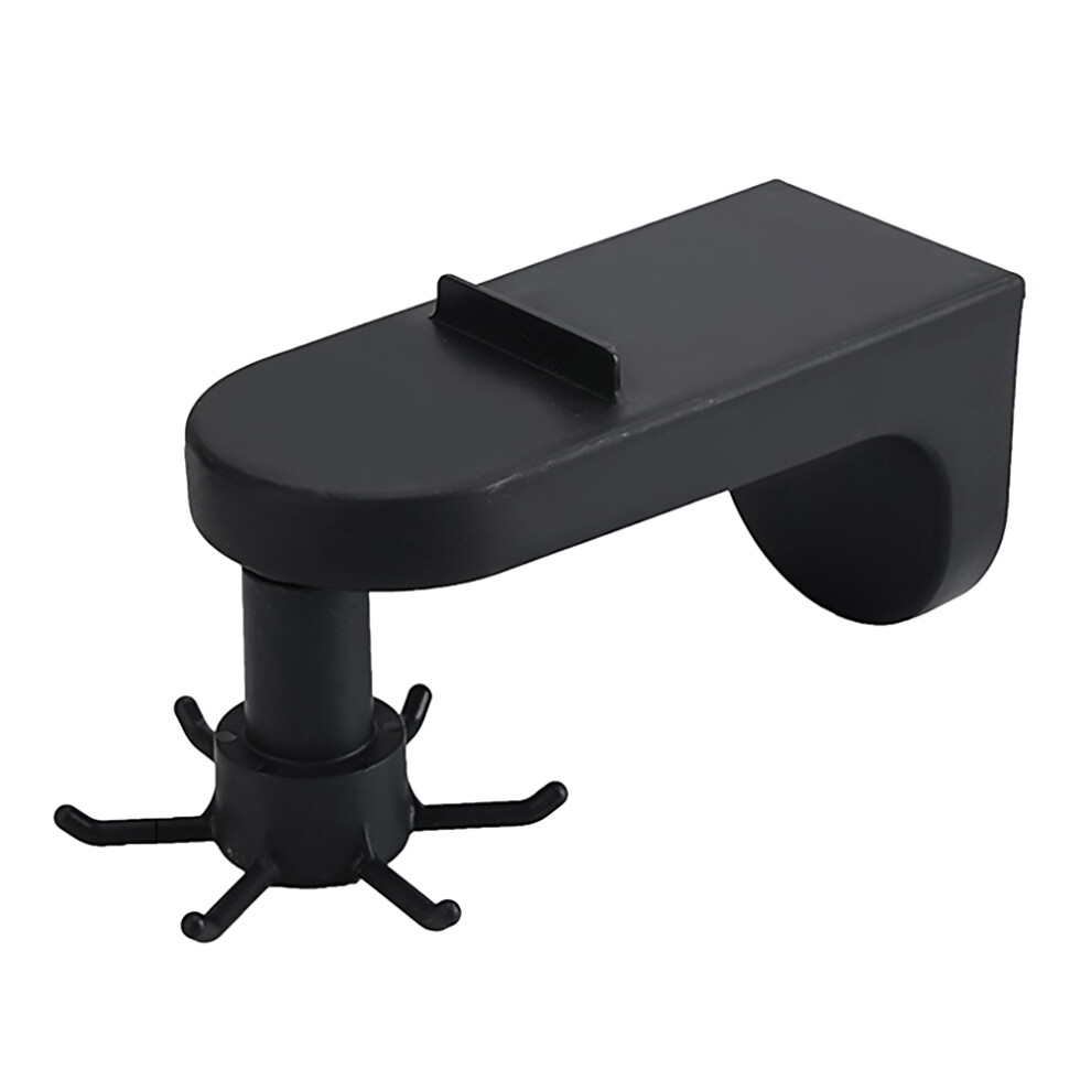 3Pcs Abs Rotatable Wall-Mounted Cookware Rack For Kitchen Black-image-OPC-PKWZCP9-NEW