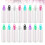 50 Unidades Frascos Transparente Forma 2Ml Com Tampas 10