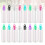 50 Unidades Frascos Transparente Forma 2Ml Com Tampas 3