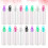 50 Unidades Frascos Transparente Forma 2Ml Com Tampas 9