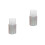 2Pcs White Pump Bottle Dispenser for Makeup Remover Durable Plastic 4