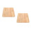 2 Pcs Tampo De Natural 35X35 Cm 6