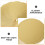 200Pcs Mini Round Golden Cake Boards 80Mm Mousse Cupcake Base 7