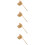 4 Sets Wooden Buddhist Percussion Musical Instruments 10