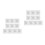 20 Pcs PVC Coated Awning Rail Hardware For Canopy Tent 5