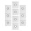 20 Pcs PVC Coated Awning Rail Hardware For Canopy Tent 3