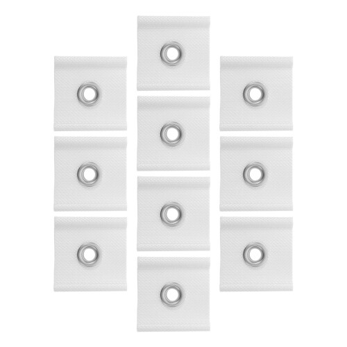 20 Pcs PVC Coated Awning Rail Hardware For Canopy Tent 2