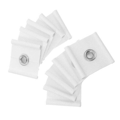 20 Pcs PVC Coated Awning Rail Hardware For Canopy Tent 1