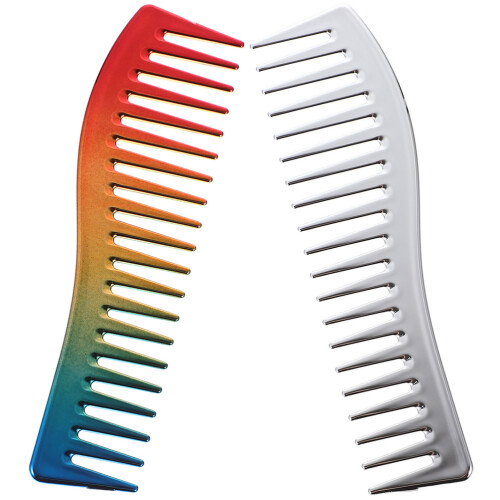 10 Pcs Durable ABS Hair Detangling Comb For Men 2