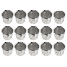 250 Pcs Sewing Thimble Protective Diy Craft Tool For Home Shop Silver