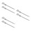 6 Pcs Retractable Flagpole For Motorcycle Bicycle Safety Flag Mount 8