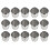 250 Pcs Sewing Thimble Protective Diy Craft Tool For Home Shop Silver 2