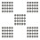 250 Pcs Sewing Thimble Protective Diy Craft Tool For Home Shop Silver 9