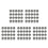 250 Pcs Sewing Thimble Protective Diy Craft Tool For Home Shop Silver 10