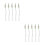 10 Pcs Foldable Fishing Trap Net: 7-Mesh Nylon And Iron 7