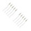10 Pcs Foldable Fishing Trap Net: 7-Mesh Nylon And Iron 5