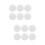 20 Pcs Diy Mesh Sheet Plastic Cross Stitch Sewing Round Sheets 7