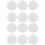 20 Pcs Diy Mesh Sheet Plastic Cross Stitch Sewing Round Sheets 5