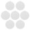 20 Pcs Diy Mesh Sheet Plastic Cross Stitch Sewing Round Sheets 9