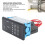 Touch Smart Doppeldisplay-Temperaturregler EW 285TK 220V 5