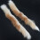 Archery Bowstring Noise Dampeners - Soft Rabbit Fur - 2pcs Set - 80g 8