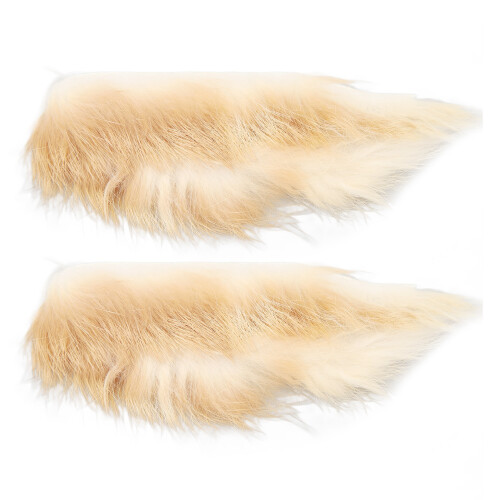 Archery Bowstring Noise Dampeners - Soft Rabbit Fur - 2pcs Set - 80g