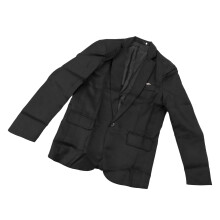 Men's Black Suit Jacket XL Soft Breathable Casual Business Party