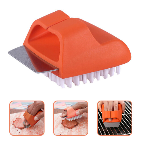 Cepillo De Limpieza Para Bbq Con 2 En 1 2
