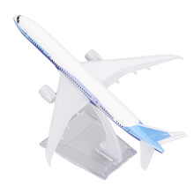 Alloy 787 Airliner Model Toy, 15cm Diecast Plane for Home & Office Decor