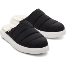 (Black, 5 (Adults')) TOMS Alpargata Mallow Nylon Women's Black Mules