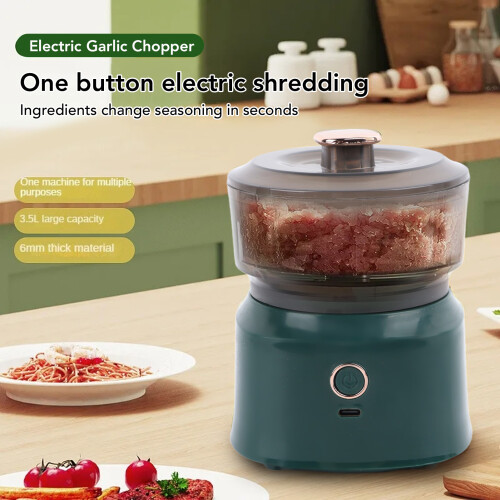 Grüner elektrischer Fleischwolf 18650-Batterie 800 mAh 2
