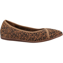(Brown, 6 (Adults')) TOMS Katie 100% Cotton Women's Brown Flats