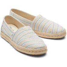 (Grey, 8 (Adults')) TOMS Alpargata Rope 2.0 100% Cotton Women's Fog Espadrilles
