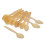 60Pcs Yellow Set Grade Utensils 9