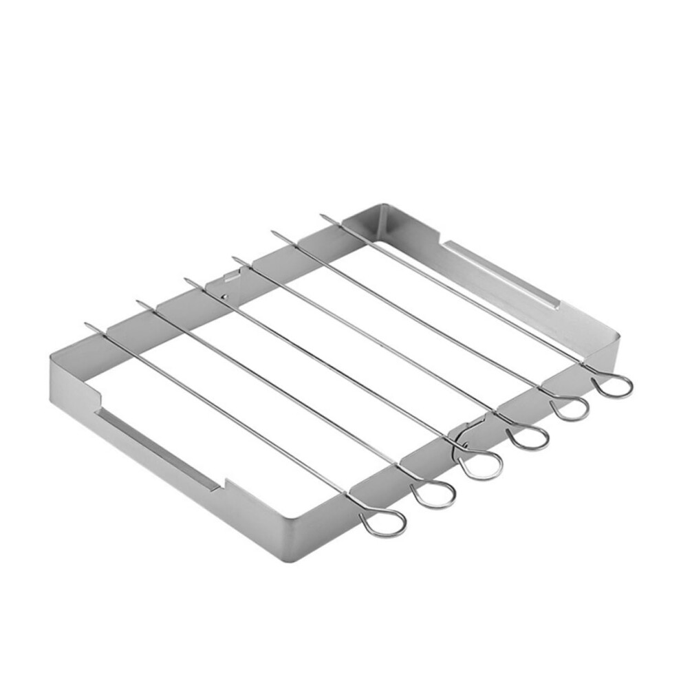 Stainless Steel Barbecue Grill Rack, Portable Folding, Heat Resistant, Outdoor BBQ Tool, Space-Saving Design-image-OPC-PKWZX5S-NEW