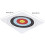 Archery Training Target Paper Replaceable Sheets Archery Practice Full Ring Target 20 Pack 3