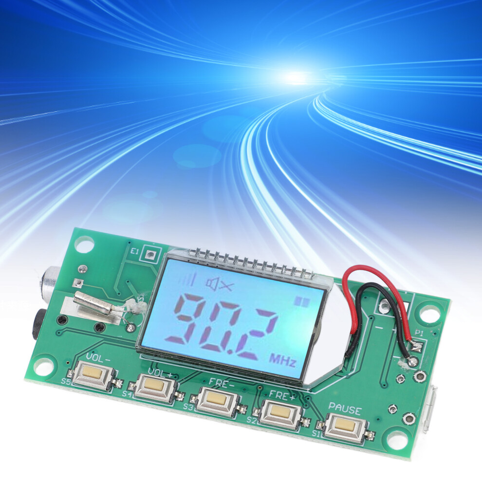 Dsp Pll Fm Transmitter Module 87-108Mhz 100Mw For Stereo Wireless Microphone 7891351944876
