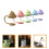5Pcs Silicone Straw Tips Protectors Reusable Caps Assorted Home Use 3