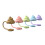 5Pcs Silicone Straw Tips Protectors Reusable Caps Assorted Home Use 4