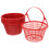 10Pcs Plastic Mini Fruit Picking Baskets For Berries And Vegetables 8