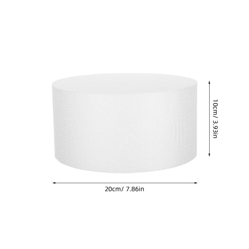 2Pcs Falso 8 Polegadas Espuma 20X10Cm Decoração 1