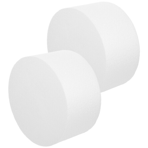 2Pcs Falso 8 Polegadas Espuma 20X10Cm Decoração