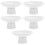 5Pcs Ceramic Cake Storage Stand With High Base For Display And Snacks 9