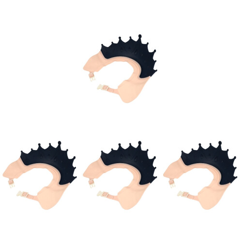 4Pcs Adjustable Baby Bathing Hat Hair Wash Shield 1